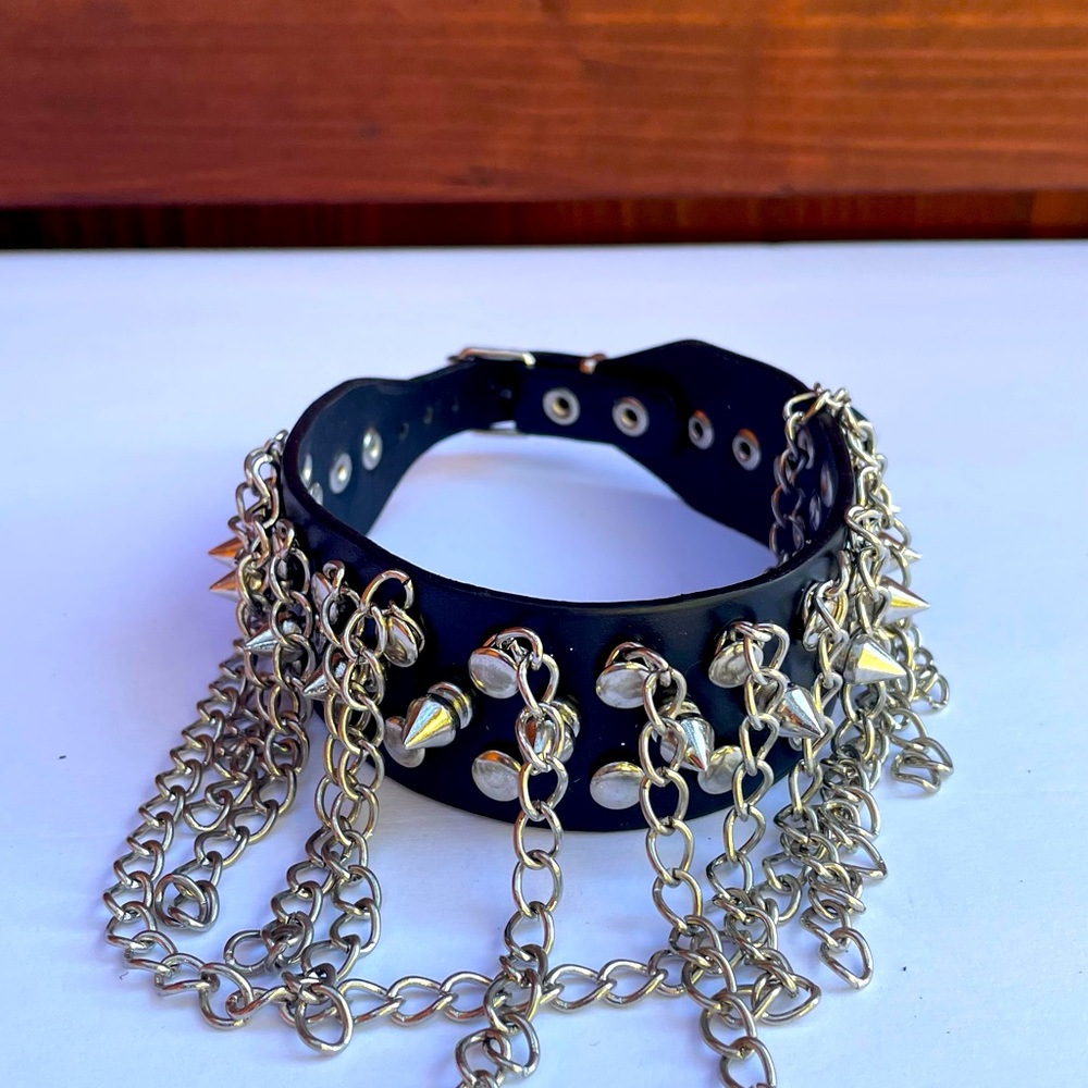 Punk Spiked collar